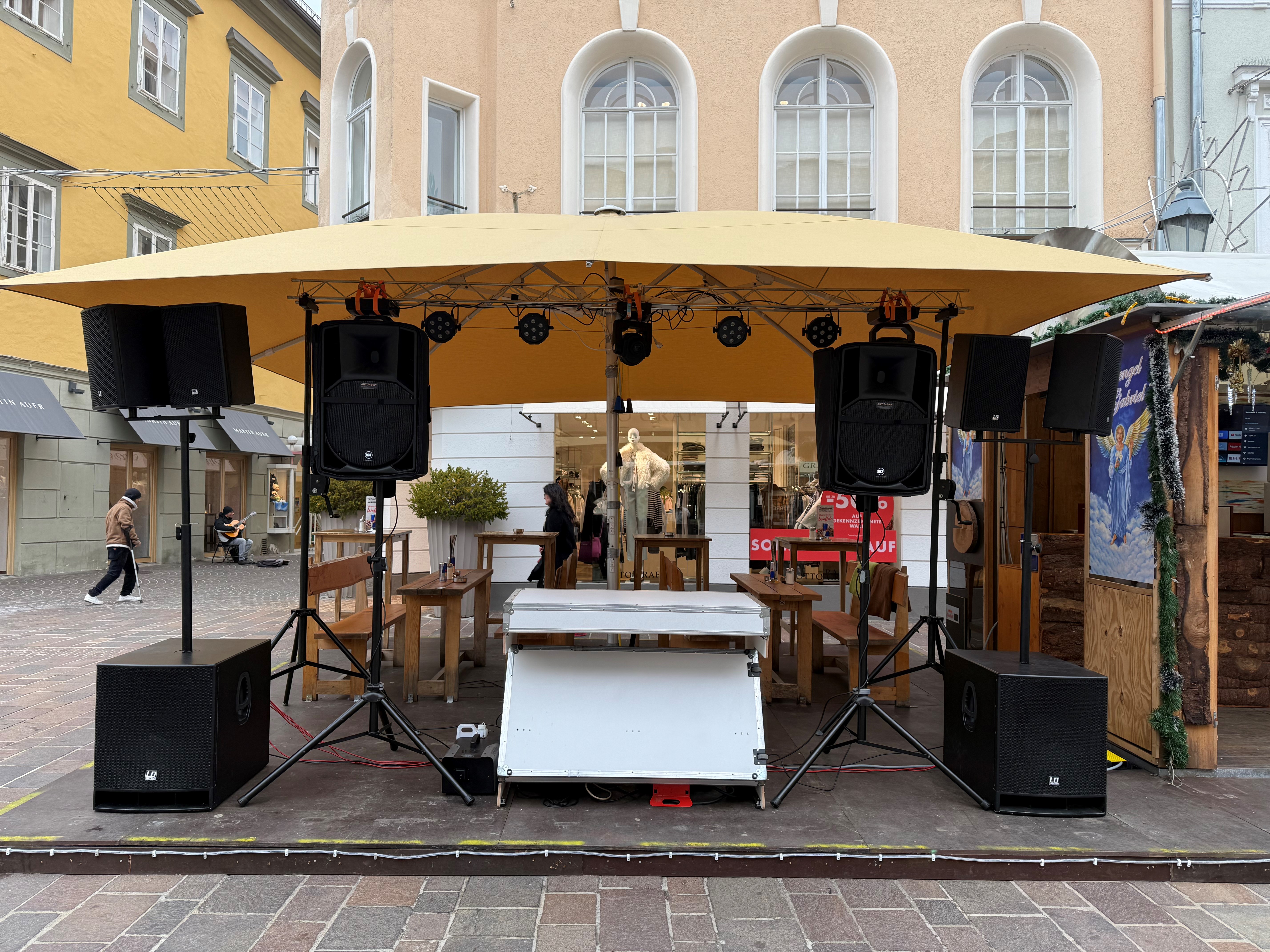 Weihnachtsmarkt Setup